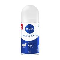 Desodorante Antitranspirante Nivea Roll On Protect & Care 50ml - 1