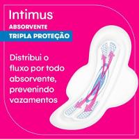 Absorvente Externo Intimus Tripla Proteção Suave Com Abas Leve 16 Pague 14 - 2