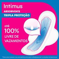 Absorvente Externo Intimus Tripla Proteção Suave Com Abas Leve 16 Pague 14 - 3