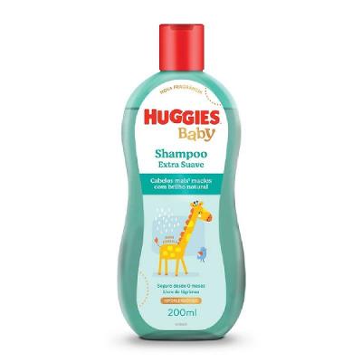 Shampoo Infantil Huggies Extra Suave Para Bebê 200ml