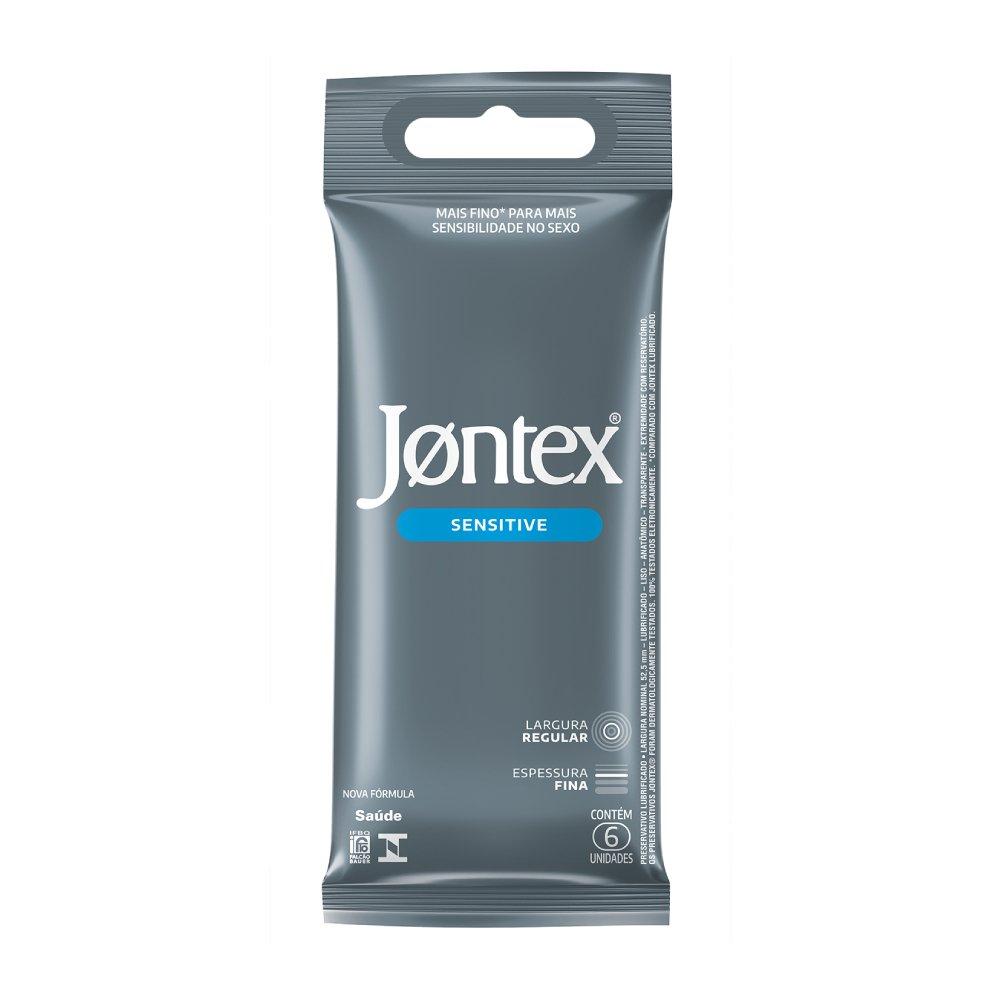 Preservativo Jontex Xl Sensitive Com 6 Unidades - 3