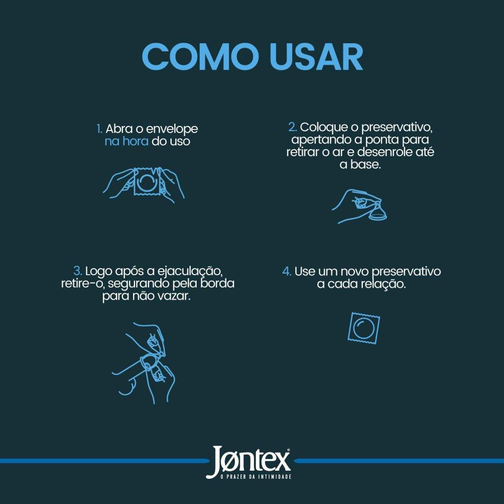 Preservativo Jontex Xl Sensitive Com 6 Unidades - 5