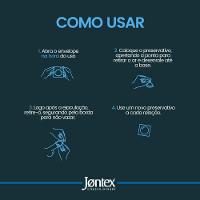 Preservativo Jontex Xl Sensitive Com 6 Unidades - 1