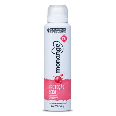 Desodorante Aerosol Monange Protecao Seca 150ml