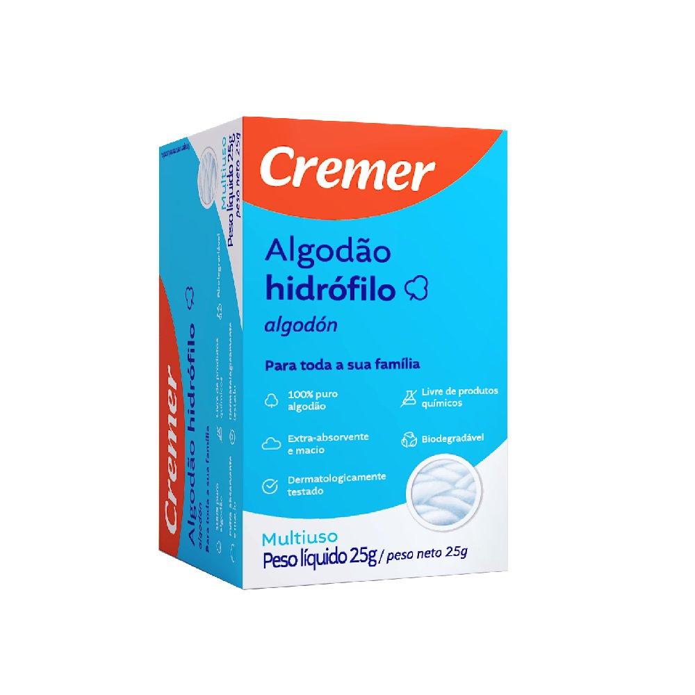 Algodão Cremer Caixa 25g - 1