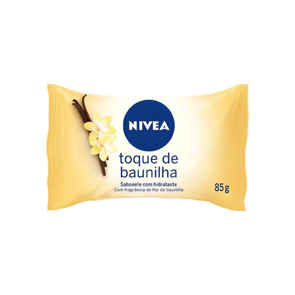 Sabonete Barra Nivea Hidratação Toque De Baunilha 85g - 1