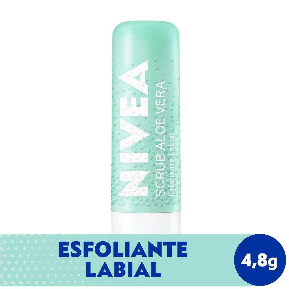 Esfoliante Labial Scrub Nivea Aloe Vera 4,8g - 1