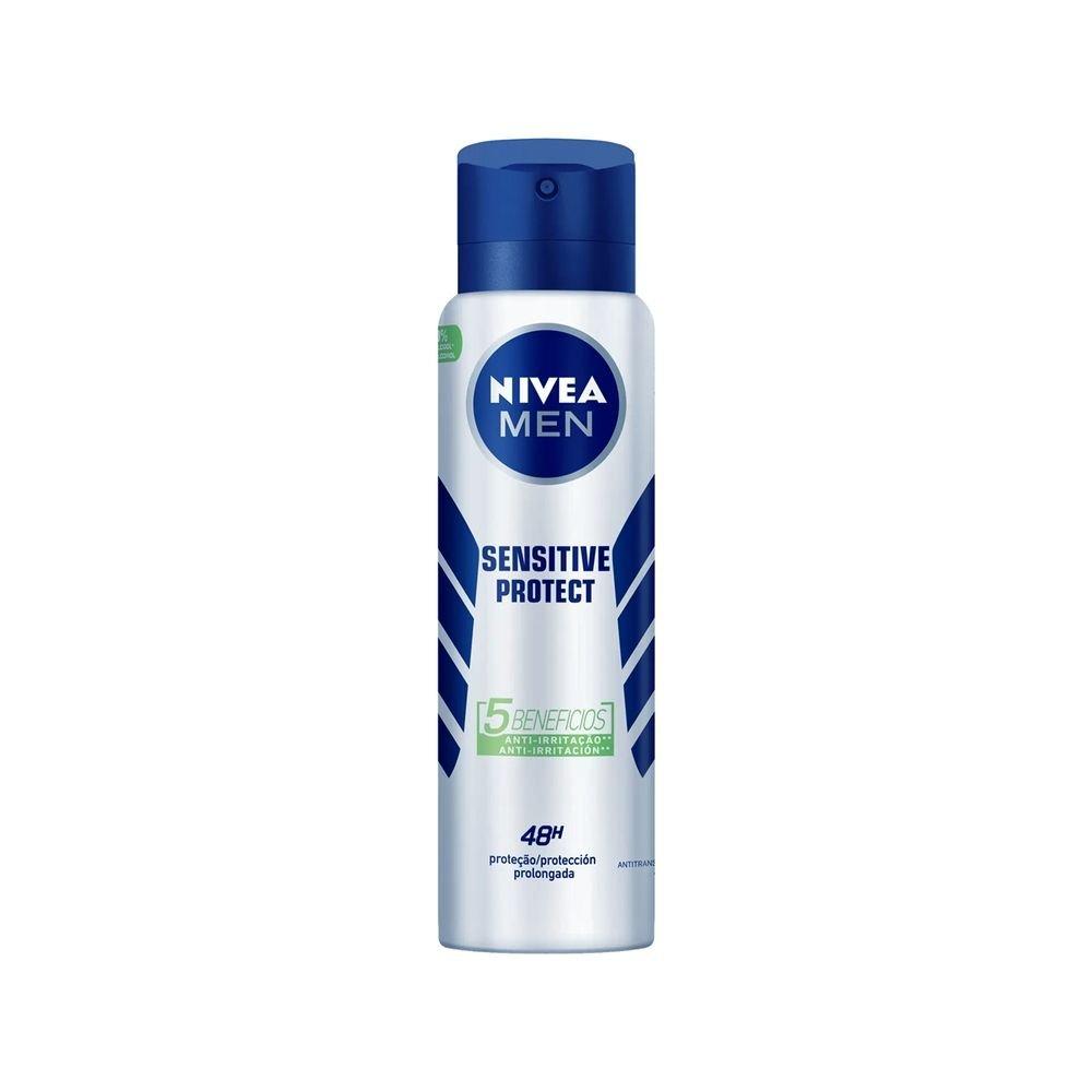 Desodorante Aerossol Nivea Men Derma Control Sensitive 150ml - 6
