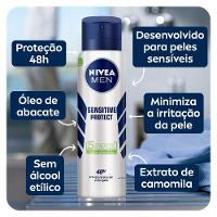 Desodorante Aerossol Nivea Men Derma Control Sensitive 150ml