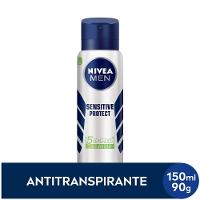 Desodorante Aerossol Nivea Men Derma Control Sensitive 150ml - 5