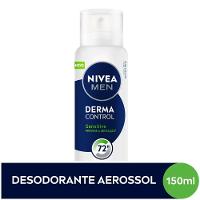 Desodorante Aerossol Nivea Men Derma Control Sensitive 150ml - 10