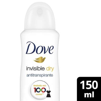 Desodorante Dove Aerosol Invisible Dry 150ml