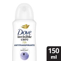 Desodorante Antitranspirante Aerosol Dove Invisible Care 150ml - 1