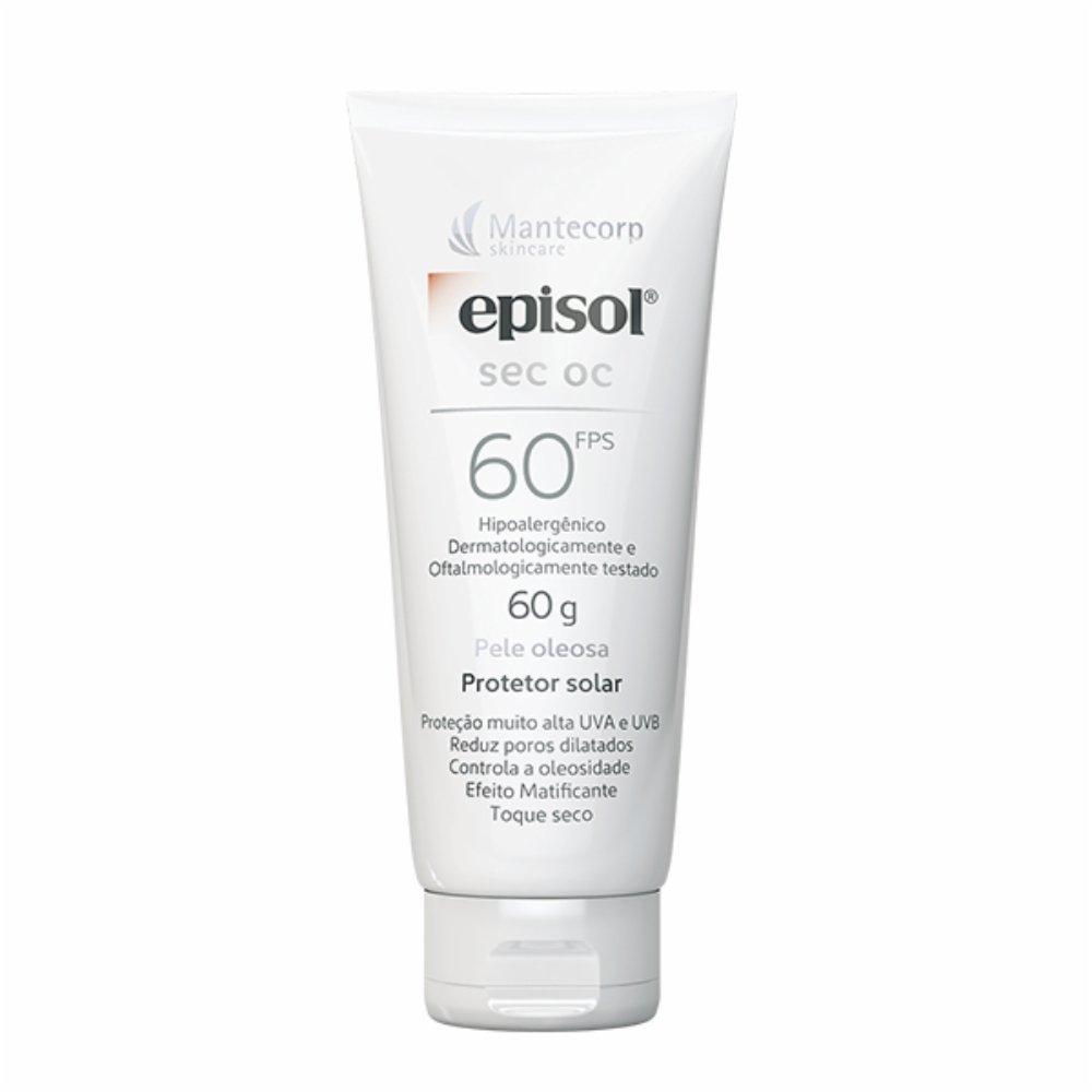 Protetor Solar Episol Sec Oc Pele Oleosa Fps 60 60g - 1