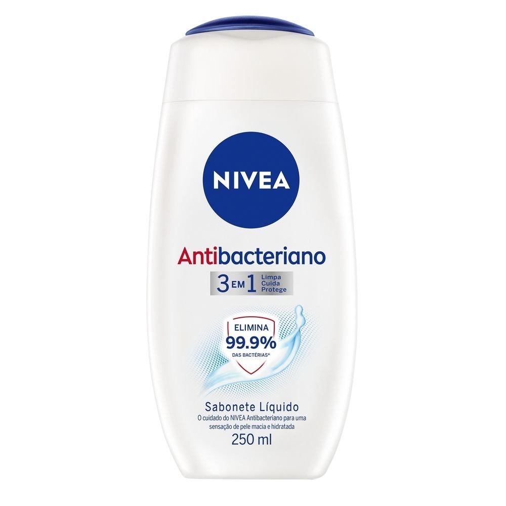 Sabonete Liquido Nivea Antibacteriano 3 Em 1 250ml - 2