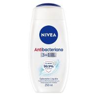 Sabonete Liquido Nivea Antibacteriano 3 Em 1 250ml - 2