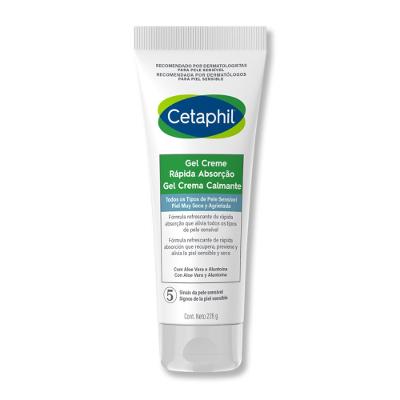 Gel Creme Hidratante De Rápida Absorção Cetaphil Calmante Para Pele Sensível 226g