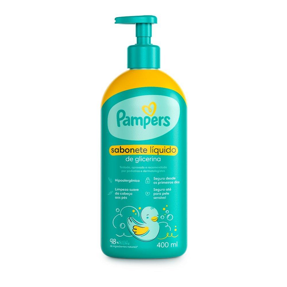 Sabonete Líquido Infantil Pampers Glicerina 400ml - 1