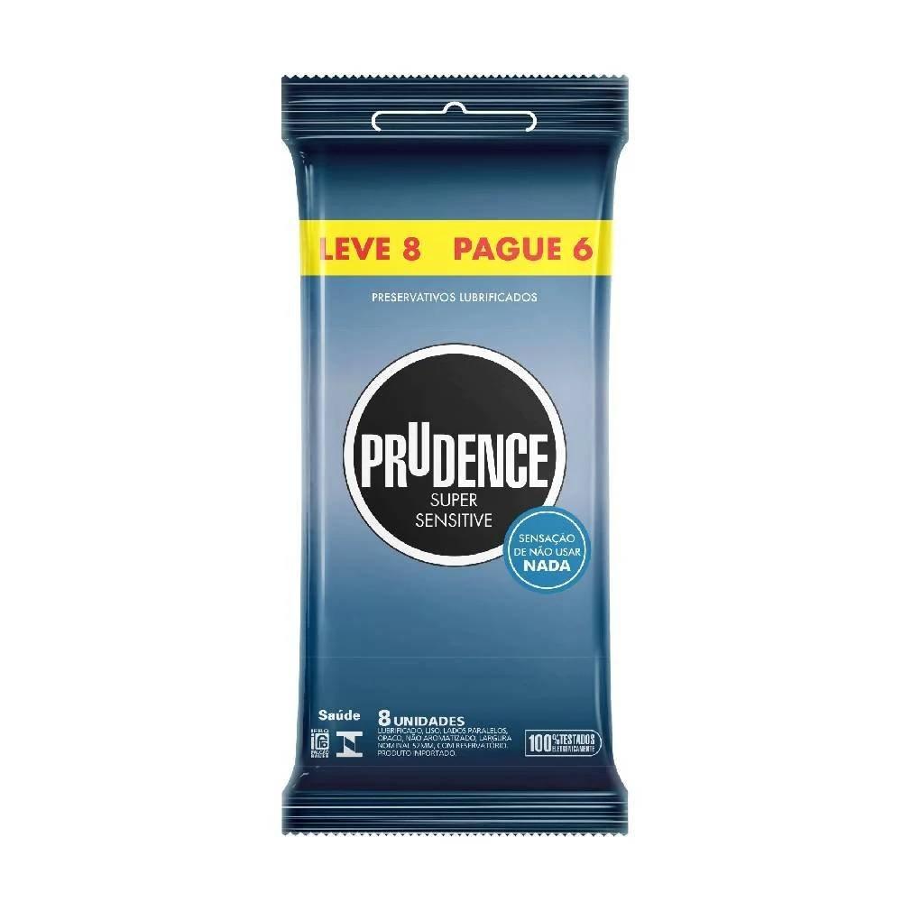 Preservativo Prudence Super Sensitive Leve 8 Pague 6 - 1