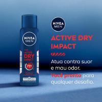 Desodorante Antitranspirante Aerossol Nivea Men Dry Impact 150ml - 2