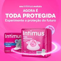 Absorvente Intimus Toda Protegida Dia Cobertura Suave Sem Abas 8 Unidades - 2