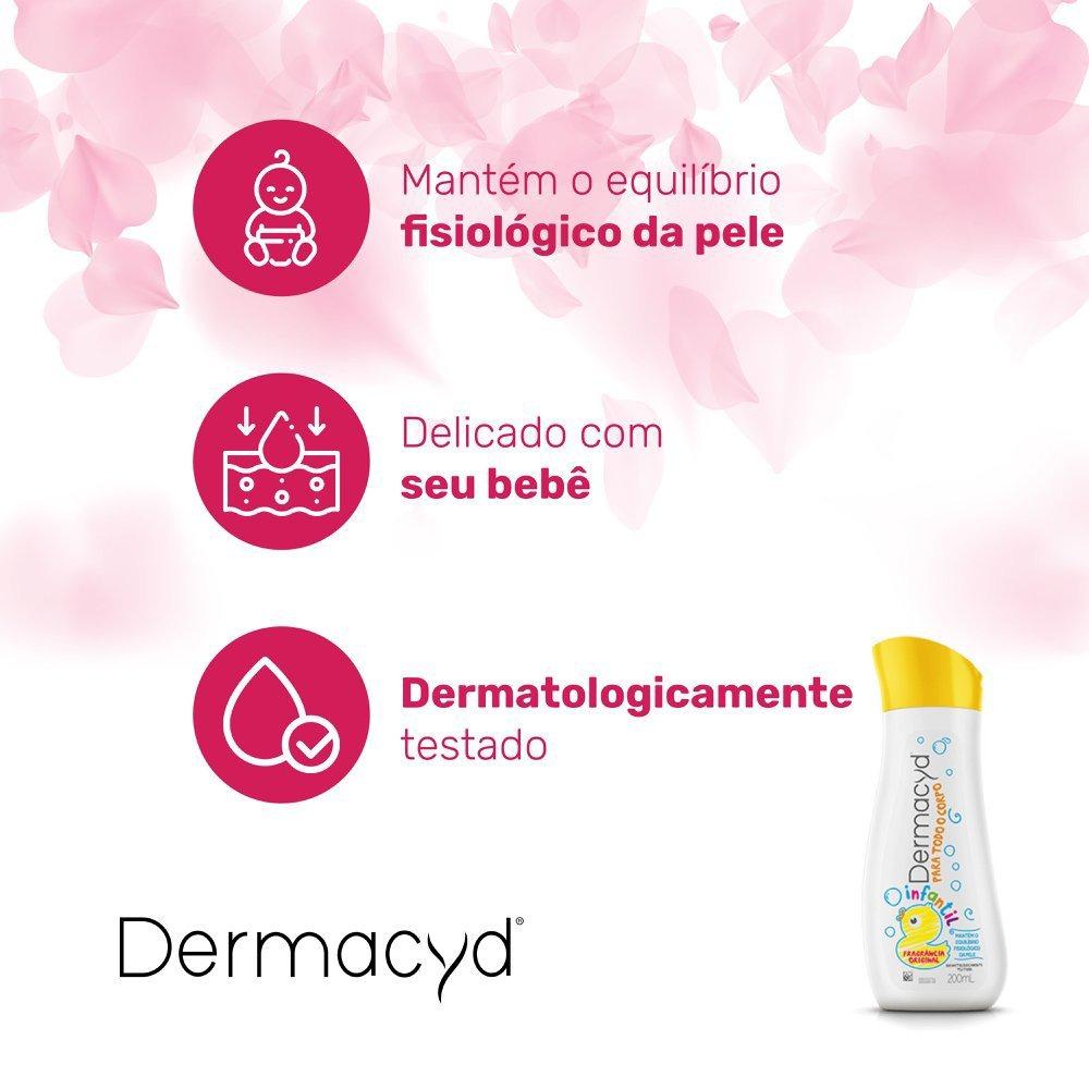 Sabonete Liquido Dermacyd Infantil 200ml - 3