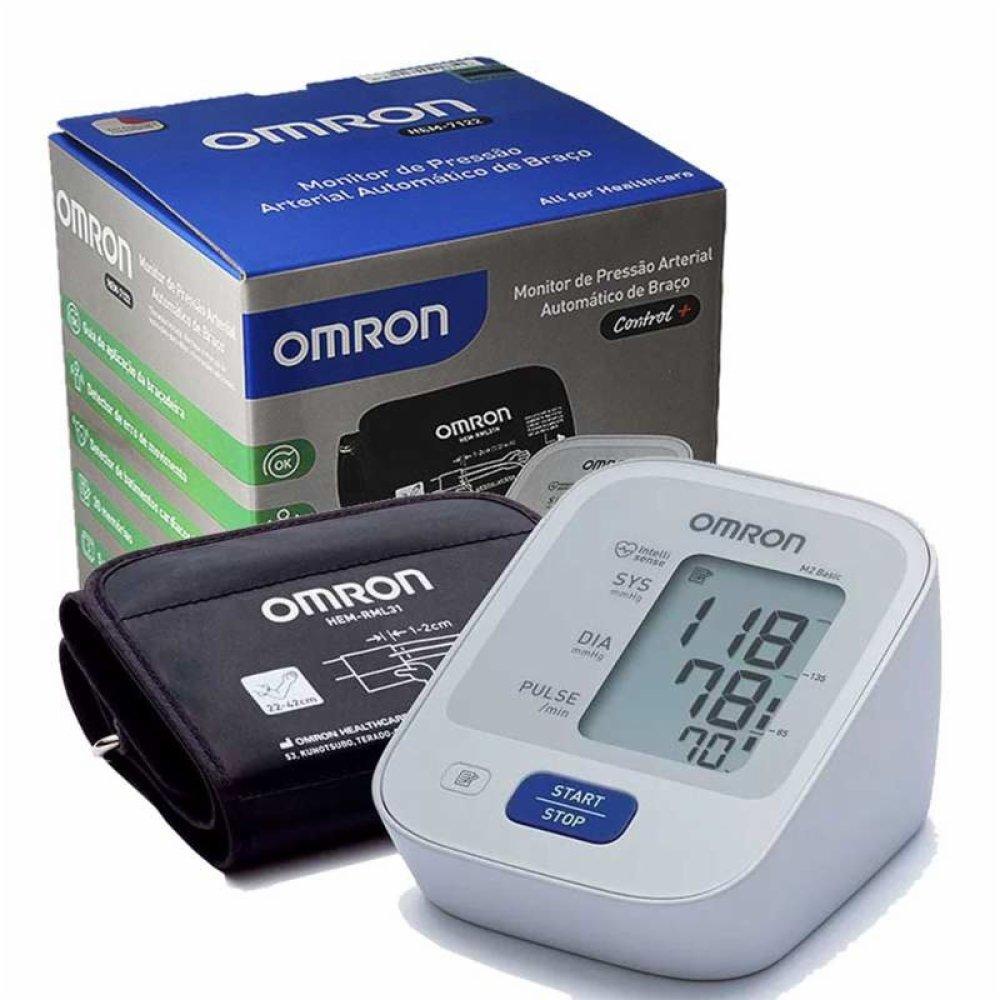 Aparelho De Pressão Omron Digital Braço Hem-7122 - 1