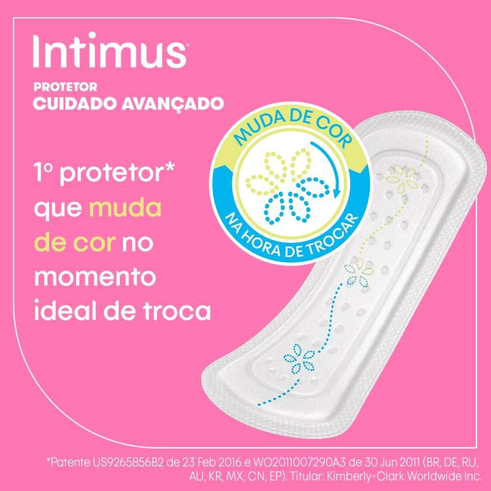 Protetor Diário Intimus Com Indicador De Troca - 40 Unidades - 2