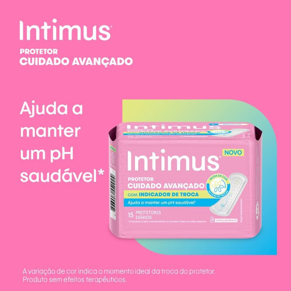 Protetor Diário Intimus Com Indicador De Troca - 40 Unidades - 4