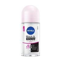 Desodorante Antitranspirante Nivea Roll On Invisible Black & White Clear 50ml - 5