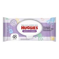 Lenços Umedecidos Huggies Rosto E Corpo Hipoalergênico 48 Unidades - 1