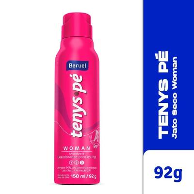 Tenys Pé Desodorante Para Os Pés Jato Seco Woman 92g