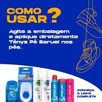 Tenys Pé Desodorante Para Os Pés Jato Seco Canforado 92g - 3