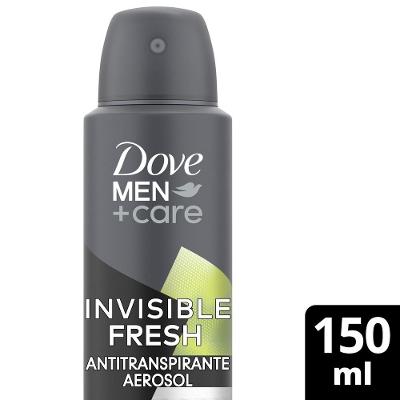 Desodorante Aerossol Dove Men+care Invisible Fresh 72h 150ml