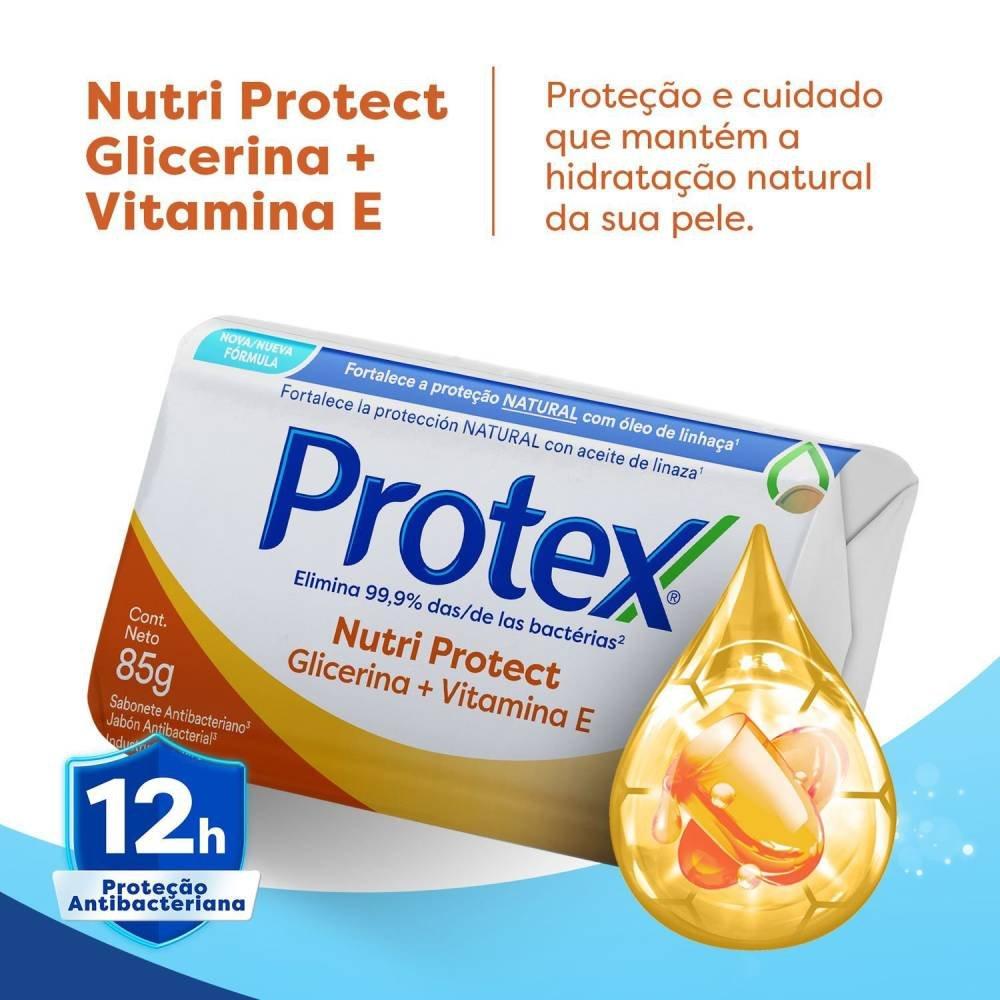 Sabonete Antibacteriano Em Barra Protex Nutri Protect Vitamina E 85g - 4