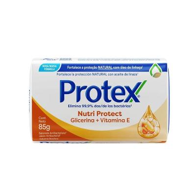 Sabonete Antibacteriano Em Barra Protex Nutri Protect Vitamina E 85g