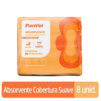 Absorvente Panvel Essencial Cobertura Suave Com Abas 8 Unidades - 2