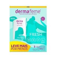 Kit Sabonete Líquido Intimo Dermafeme Fresh 200ml Com 2 Unidades - 5