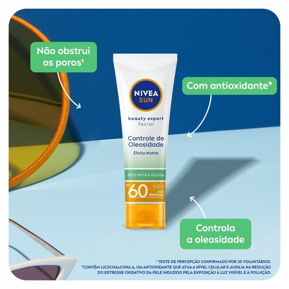 Protetor Solar Facial Uv Face Controle De Oleosidade Nivea Sun Fps60 50ml - 12