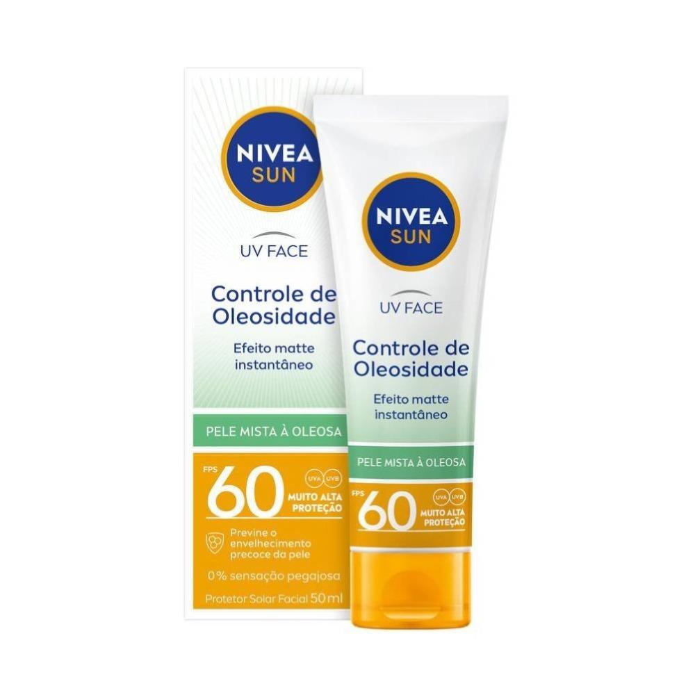 Protetor Solar Facial Uv Face Controle De Oleosidade Nivea Sun Fps60 50ml - 13