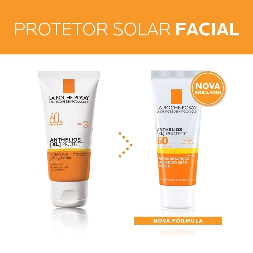 Protetor Solar Facial La Roche-posay Anthelios Xl Protect Gel Creme Fps60 40g - 3