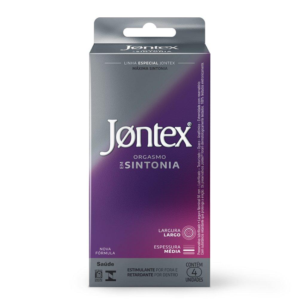 Preservativo Jontex Orgasmo Em Sintonia 4 Unidades - 1