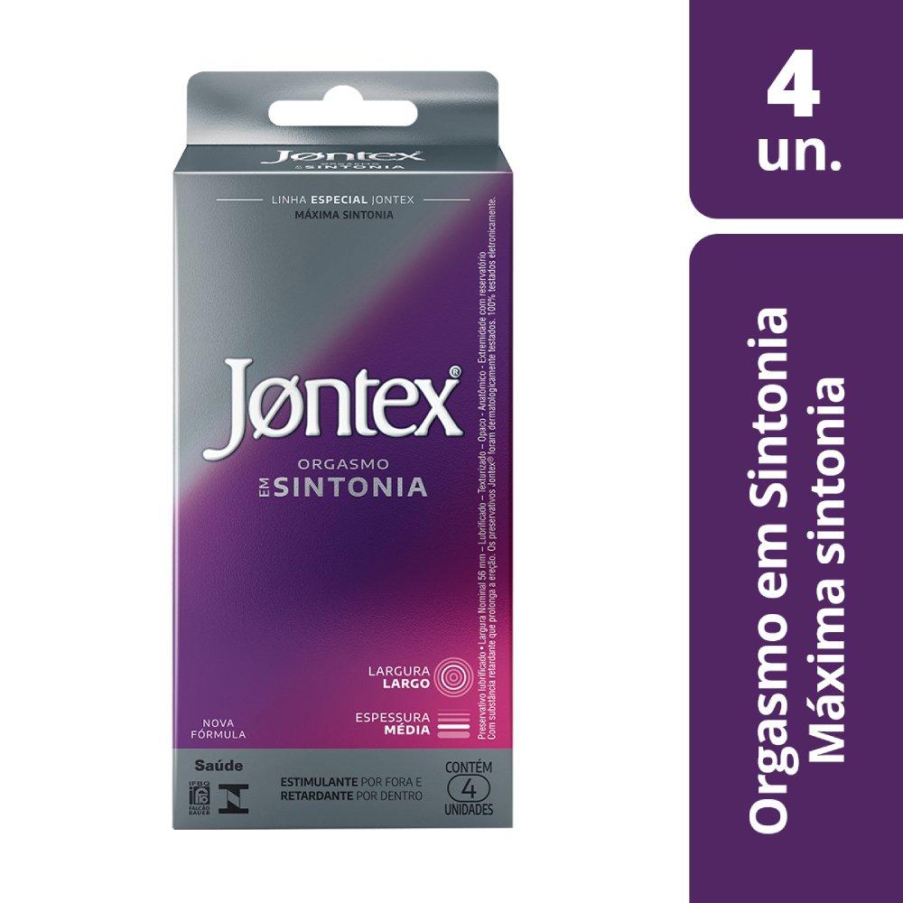 Preservativo Jontex Orgasmo Em Sintonia 4 Unidades - 2