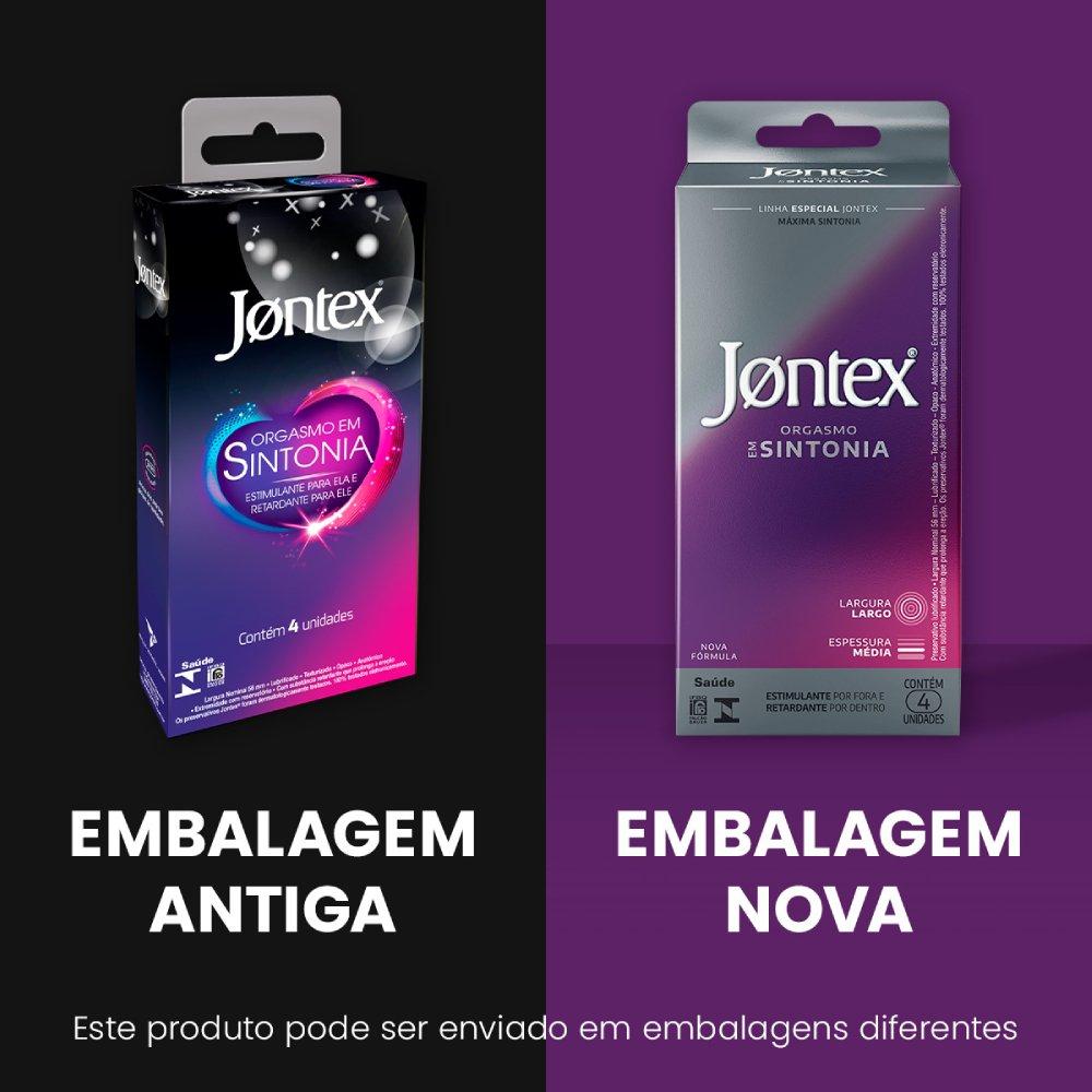 Preservativo Jontex Orgasmo Em Sintonia 4 Unidades - 3