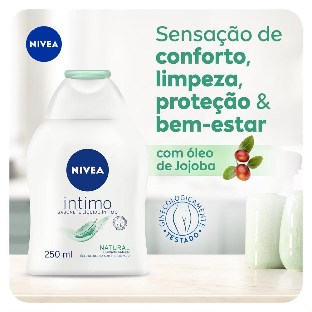 Sabonete Líquido Nivea Íntimo Natural 250ml - 3