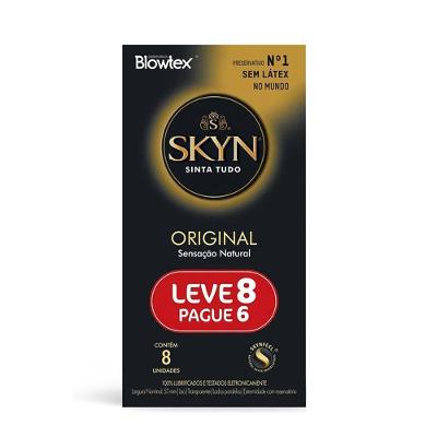 Preservativo Blowtex Skyn Original Leve 8 Pague 6 Unidades