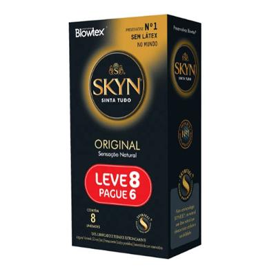 Preservativo Blowtex Skyn Original Leve 8 Pague 6