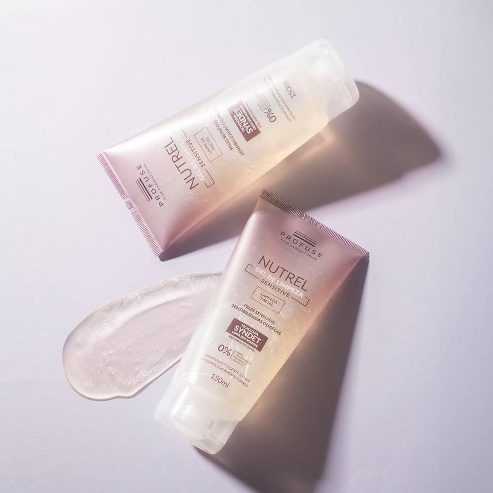 Gel De Limpeza Facial Profuse Nutrel Sensitive 150ml - 1