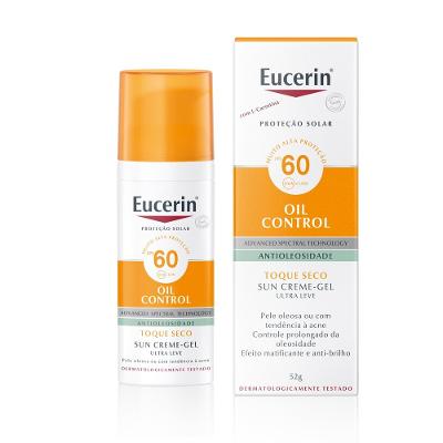 Protetor Solar Facial Eucerin Creme-gel Oil Control Fps60 50ml