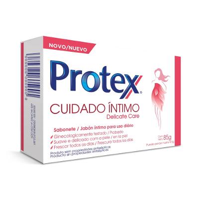 Sabonete Íntimo Em Barra Protex Delicate Care 85g
